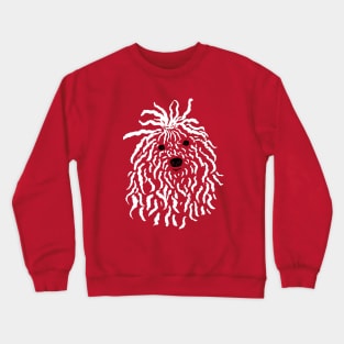 Puli (Coral and White) Crewneck Sweatshirt